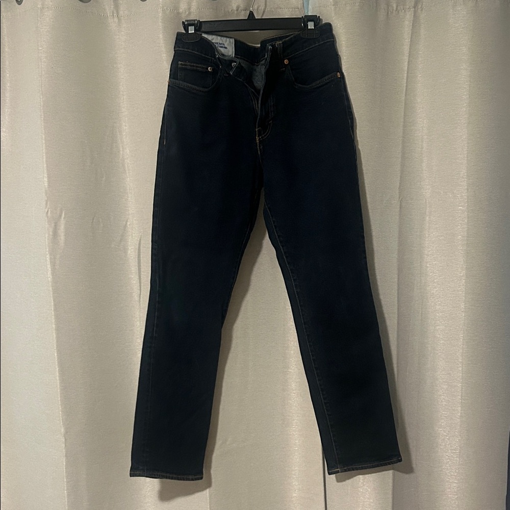H&M Men's Dark Blue Straight Jeans